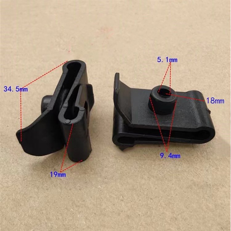 Plastic Rivet Fastener Fender Car Bumper Push Clip for Japanese Car Truck Pp Nylon Pom for Mazda