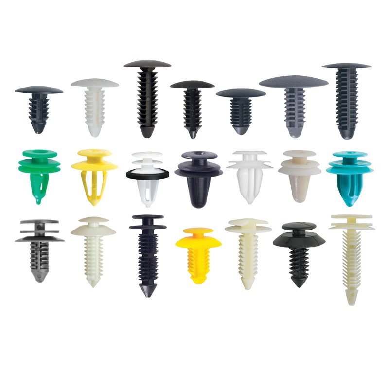 Car Fasteners Door Panel Retainer Fender Bumper Push Pin Fixing Clip Universal Vehicle Plastic Fastener