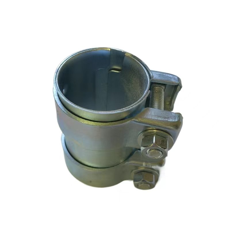 Auto Parts Heavy Duty Double Sleeve Clamp Three-layer walls Connector Joiner For Exhaust Pipe