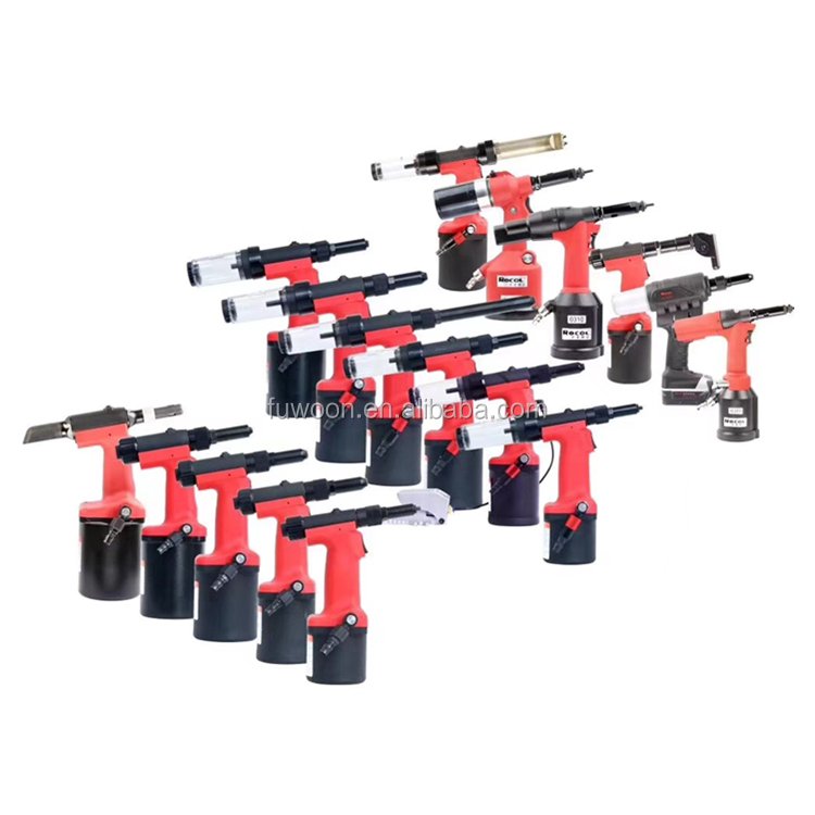 RL- 6120V Auto Extended Pneumatic Riveter for Narrow Space Rivet Gun Riveter