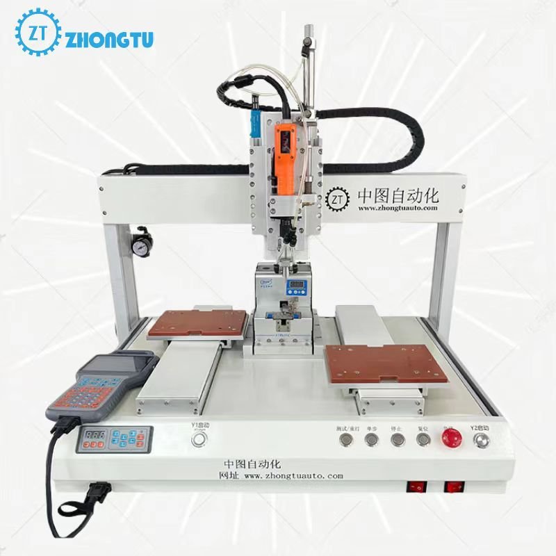 Automatic Assembly and Screwdriver Machine Screw Locking / Tightening Machine for Electric Parts / Automatic Assembly Line