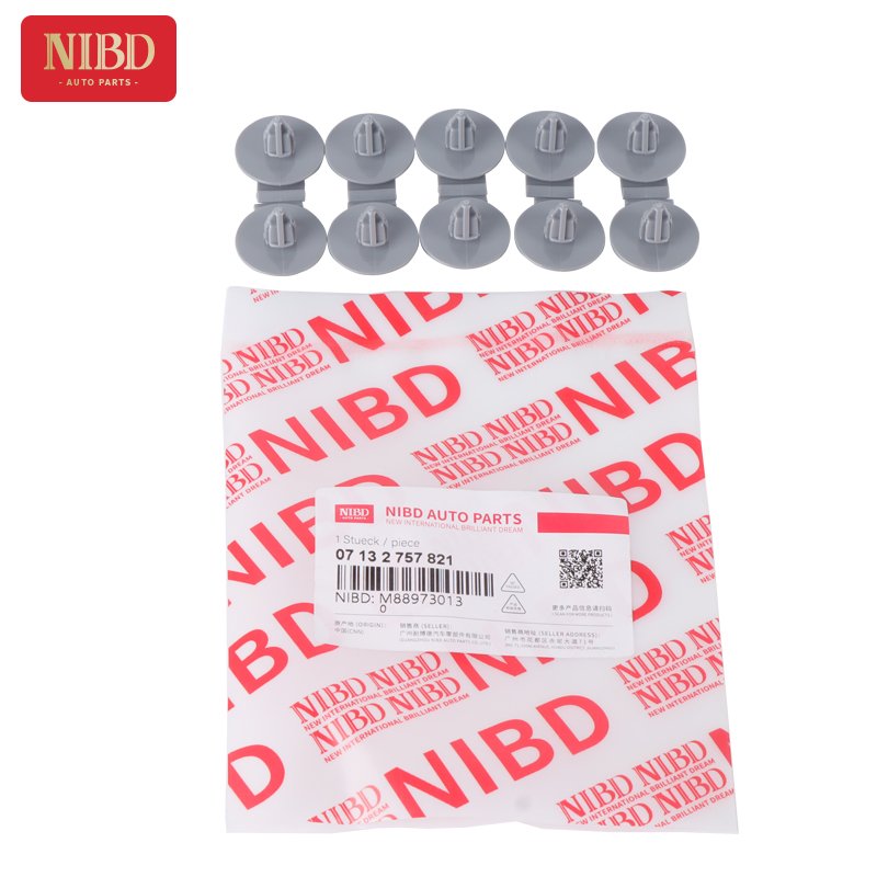 10 Pcs/Pack NIBD Auto Parts Rivet Clip 07132757821 07131480418 Fastener for BMW MINI R50 R53 R55 R56 R57 R58 R59