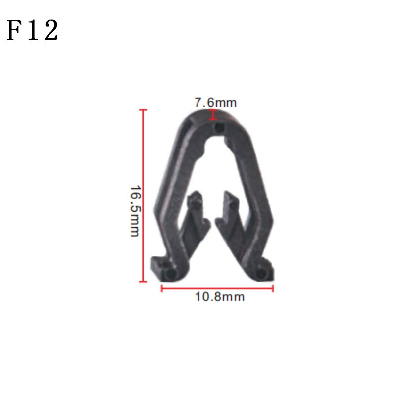 F12 High quality car door clip fastener panel car bumper decorative clip
