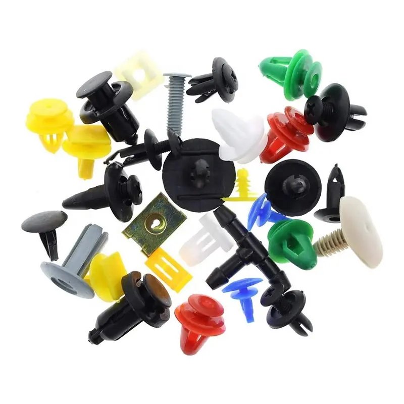 Factory 500PCS Universal Mixed Plastic Auto Bumper Retainer Kit All Types Fastener Clip Set for Car Vehicle
