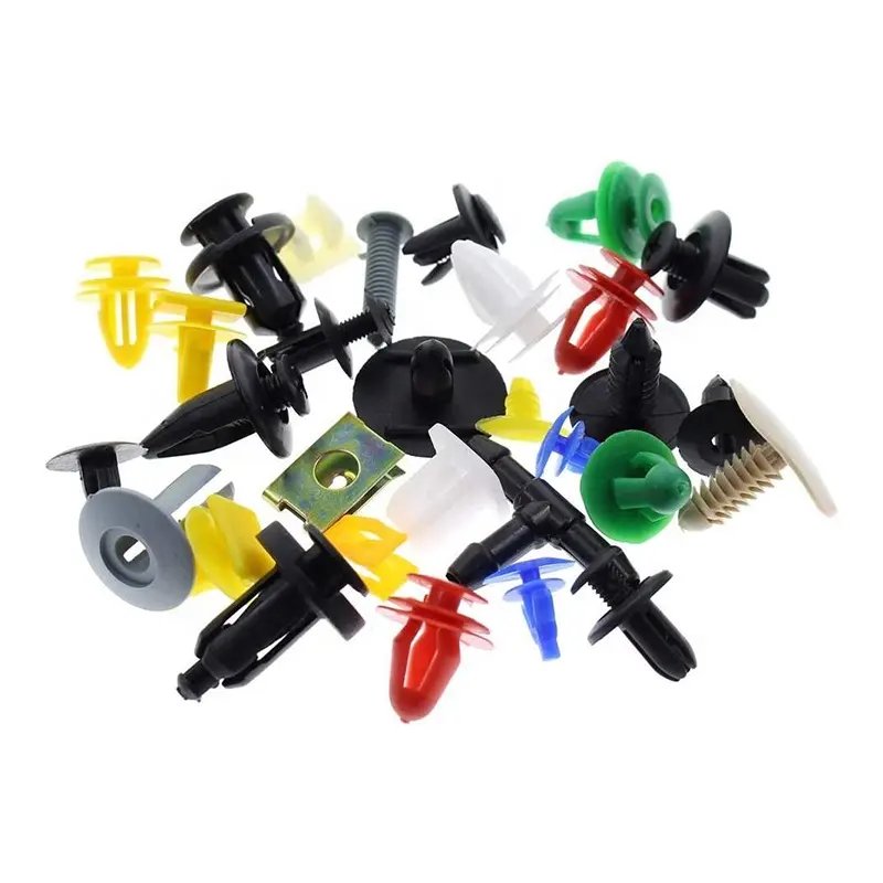 Factory 500PCS Universal Mixed Plastic Auto Bumper Retainer Kit All Types Fastener Clip Set for Car Vehicle
