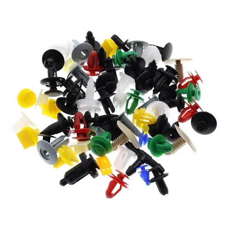 Factory 500PCS Universal Mixed Plastic Auto Bumper Retainer Kit All Types Fastener Clip Set for Car Vehicle