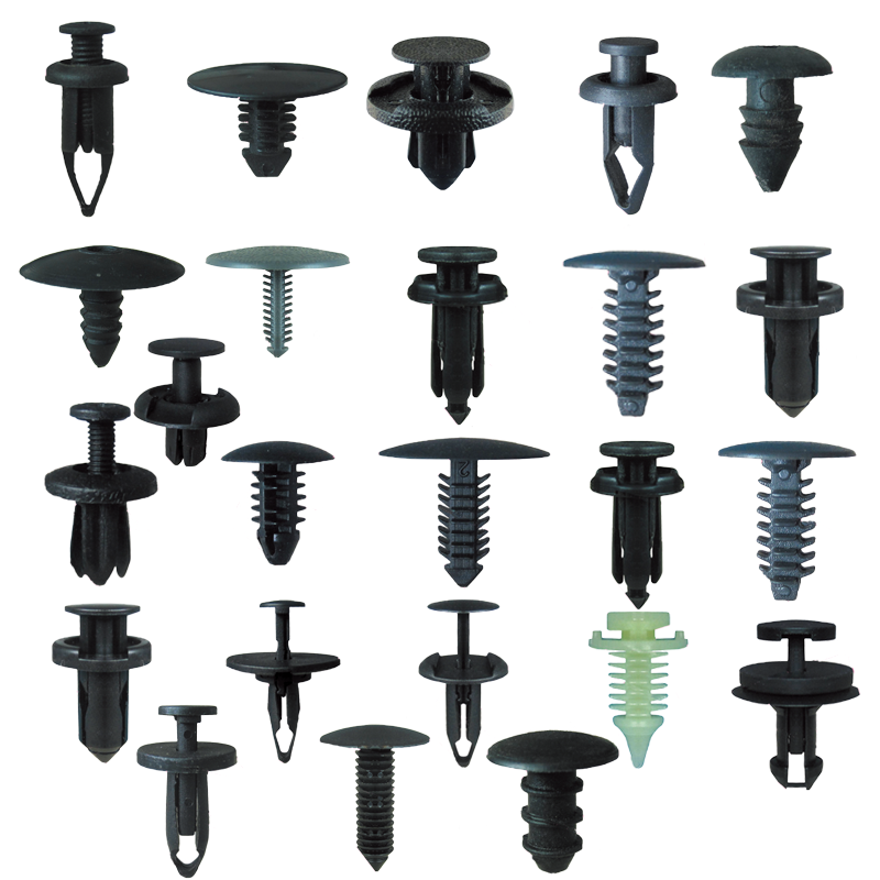 Automotive Interior Connection Parts Clips And Plastic Fasteners Car Pins Plastic Rivet Fasten Door Body Tree Fastener