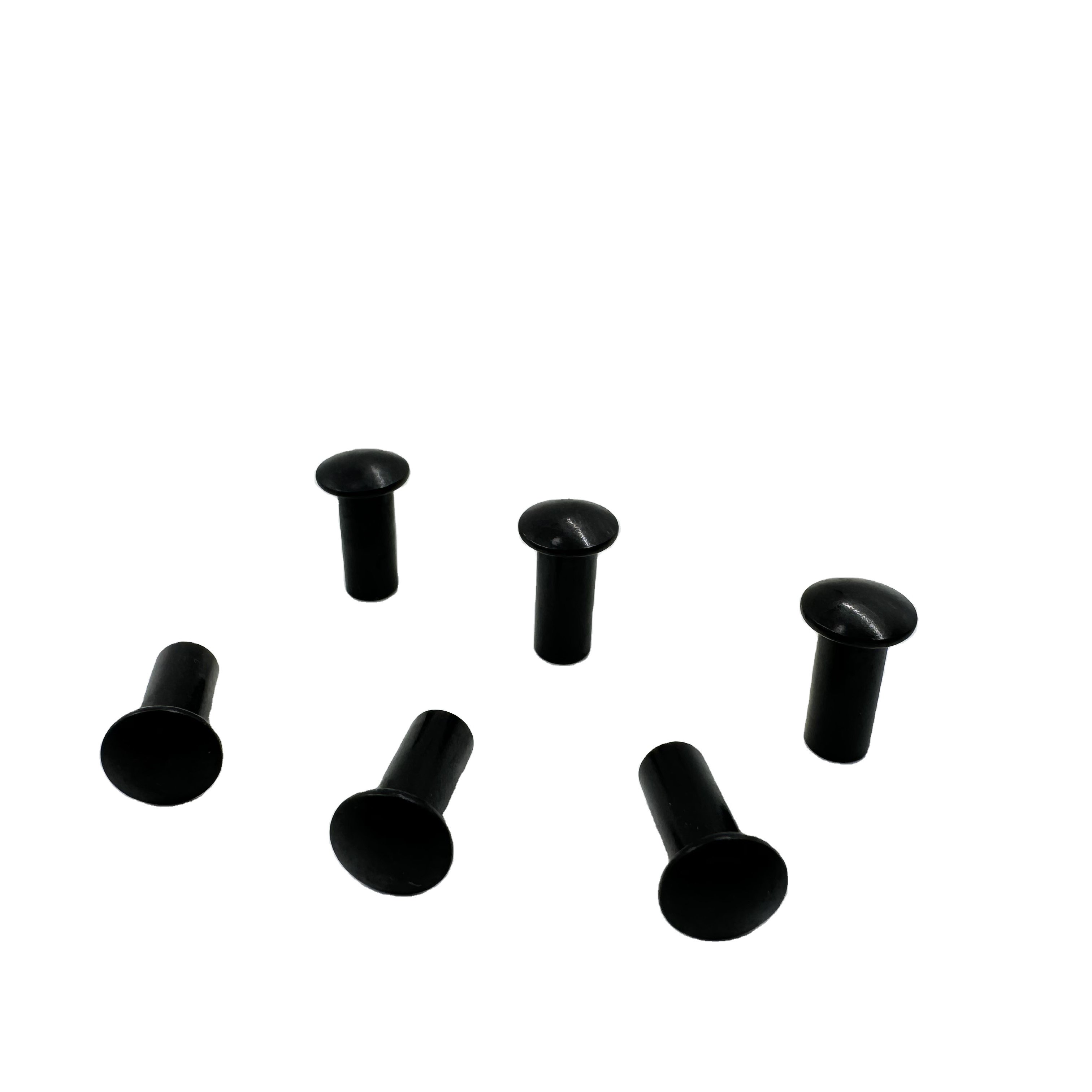 Bulk In Stock Steel/Stainless Steel Blind Rivet Non-Standard Fastener Decorative Stud Rivets Black Seni Tubular Rivets