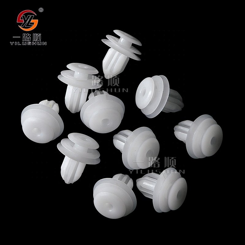 D10 Car Clips Auto Plastic Retaining Rivet Yellow Automotive Nylon Car Door Panel Trim Clip