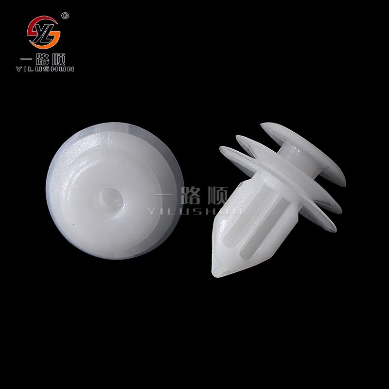 D10 Car Clips Auto Plastic Retaining Rivet Yellow Automotive Nylon Car Door Panel Trim Clip