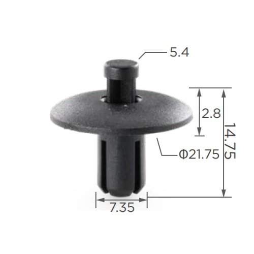 #BB Universal Vehicle Car Bumper Quick Release Fasteners Auto Fastener