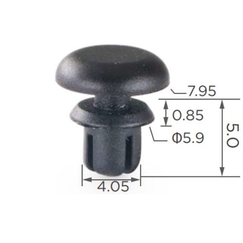 #BB Universal Vehicle Car Bumper Quick Release Fasteners Auto Fastener