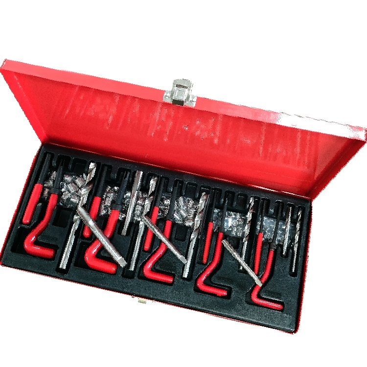 131 pieces Metric M5 M6 M8 M10 M12 Thread Repair HSS Drill Wire Thread Insert KitThread Repair Kit Tool Set