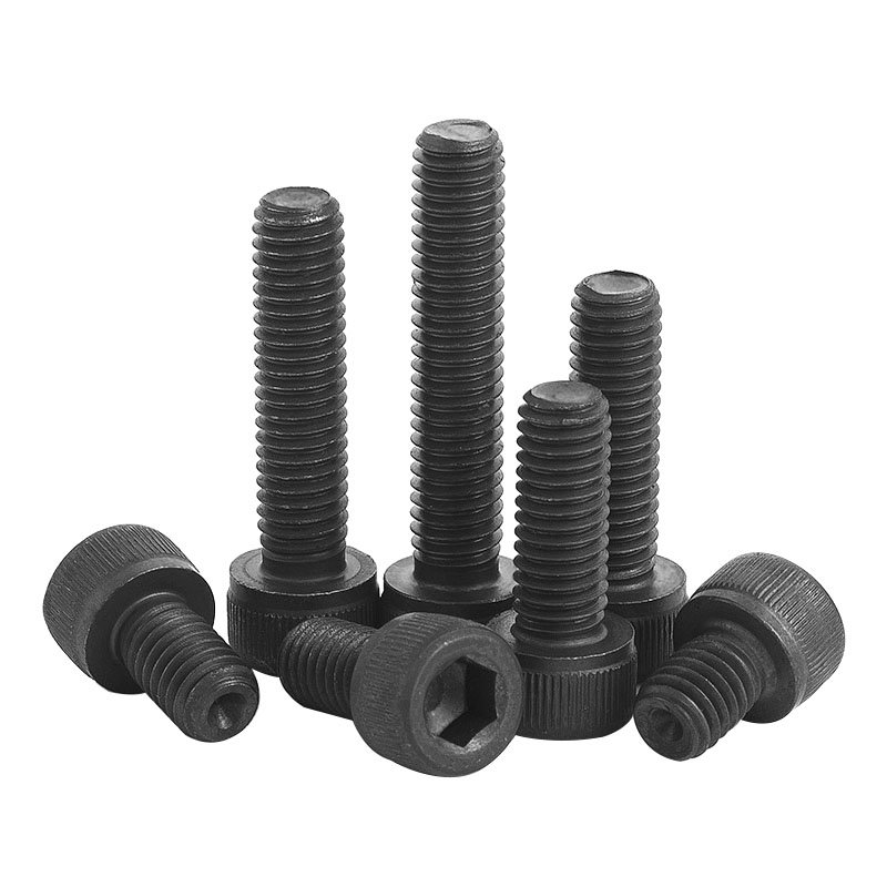 1 4 20 X 1 2 Hex Cap Screw 304 Stainless Steel Aluminum Allen Small Hex Head Screws Black Head Bolts For Fastener