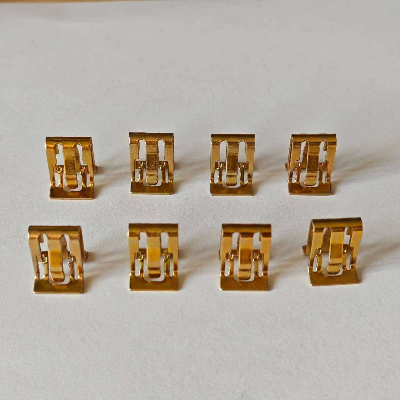 Customized Auto Spare Stamping Parts Car Panel Fasteners Metal Clips Hardware Product