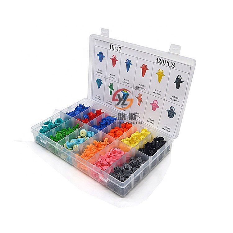 HE47 fastener clips plastic screw rivet for car