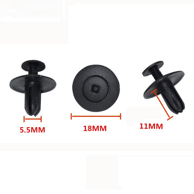 After Market automotive repair plastic fasteners car clips bumper liner nylon retainer clips
