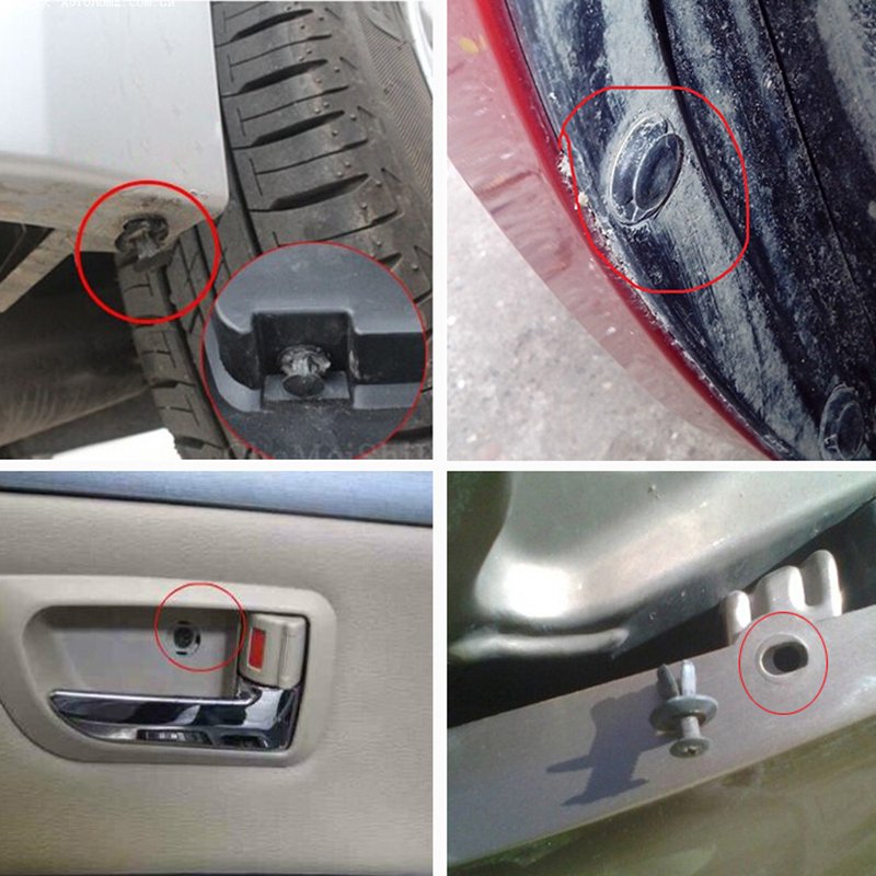After Market automotive repair plastic fasteners car clips bumper liner nylon retainer clips