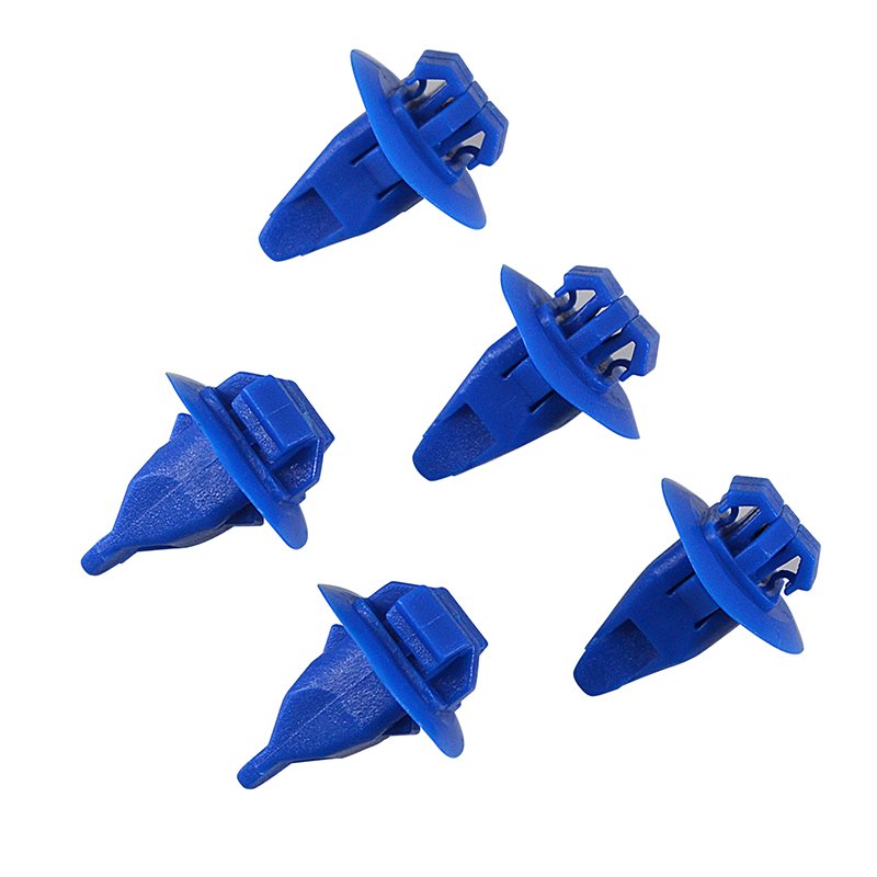 D130 100Pcs Car Fender Wheel Flare Moulding Blue Fastener Clips For Car 90904-67036