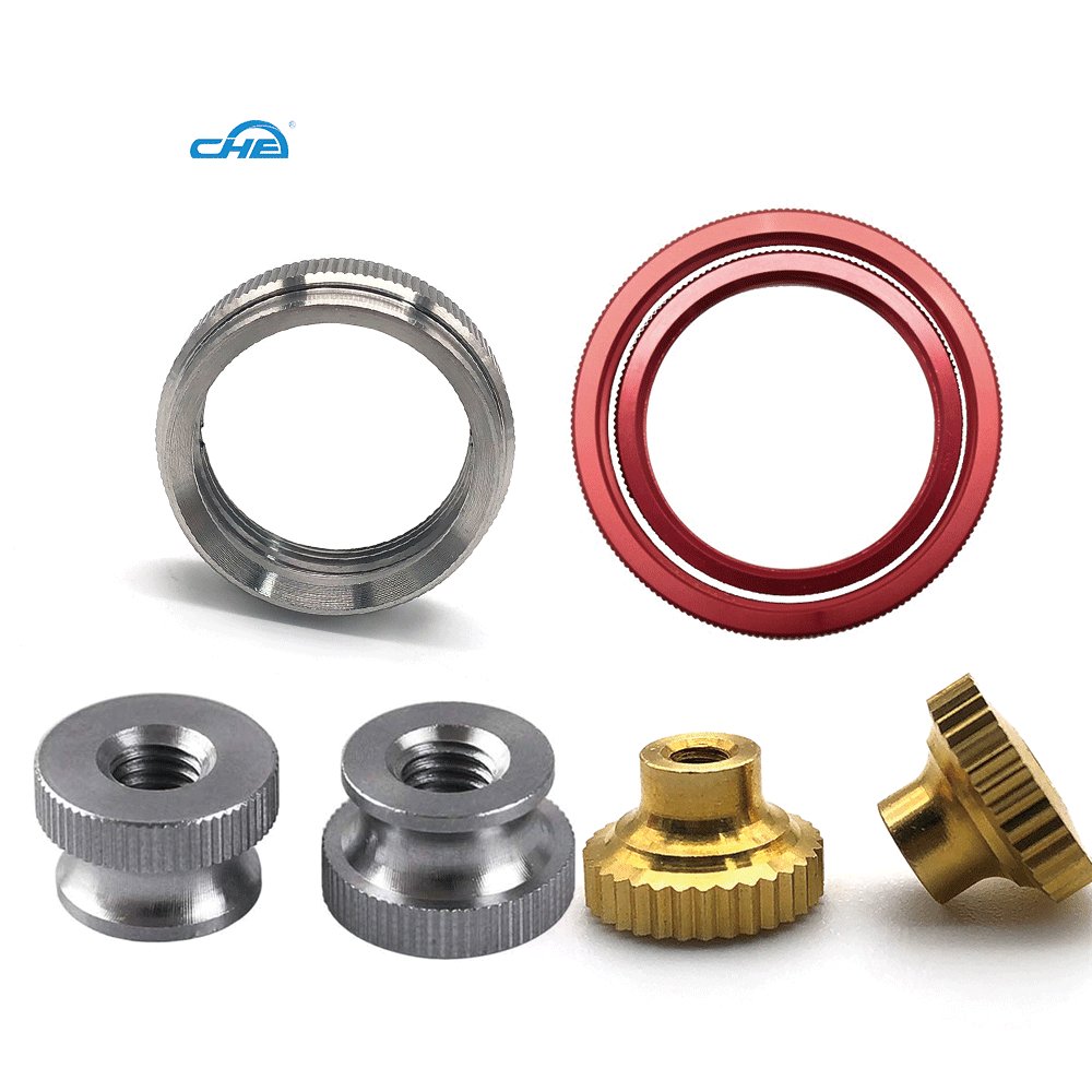 OBM Knurled Nuta Thread Inserts Direct Factory Custom Knurled Nut or Thumb Nut With Collar M2 M3 M4 M5 M6 M8 M10 Brass OEM ODM