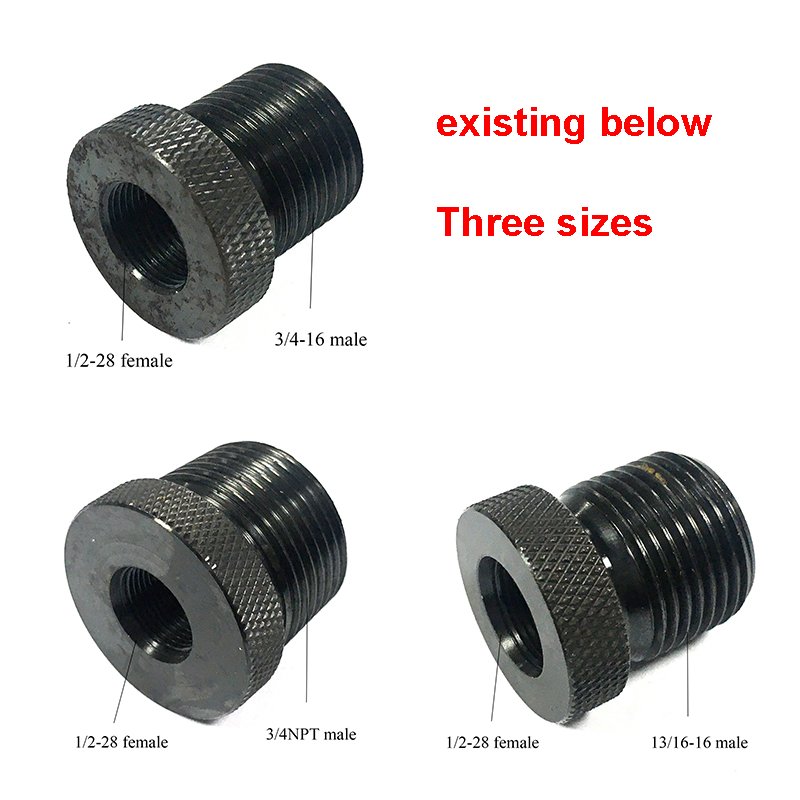 CNC Machining Aluminum Fuel Hose Fittings Fuel Line Quick Connector 1/2-28 Female to 3/4NPT Male Knurl Nuts Oil Filter Adapter