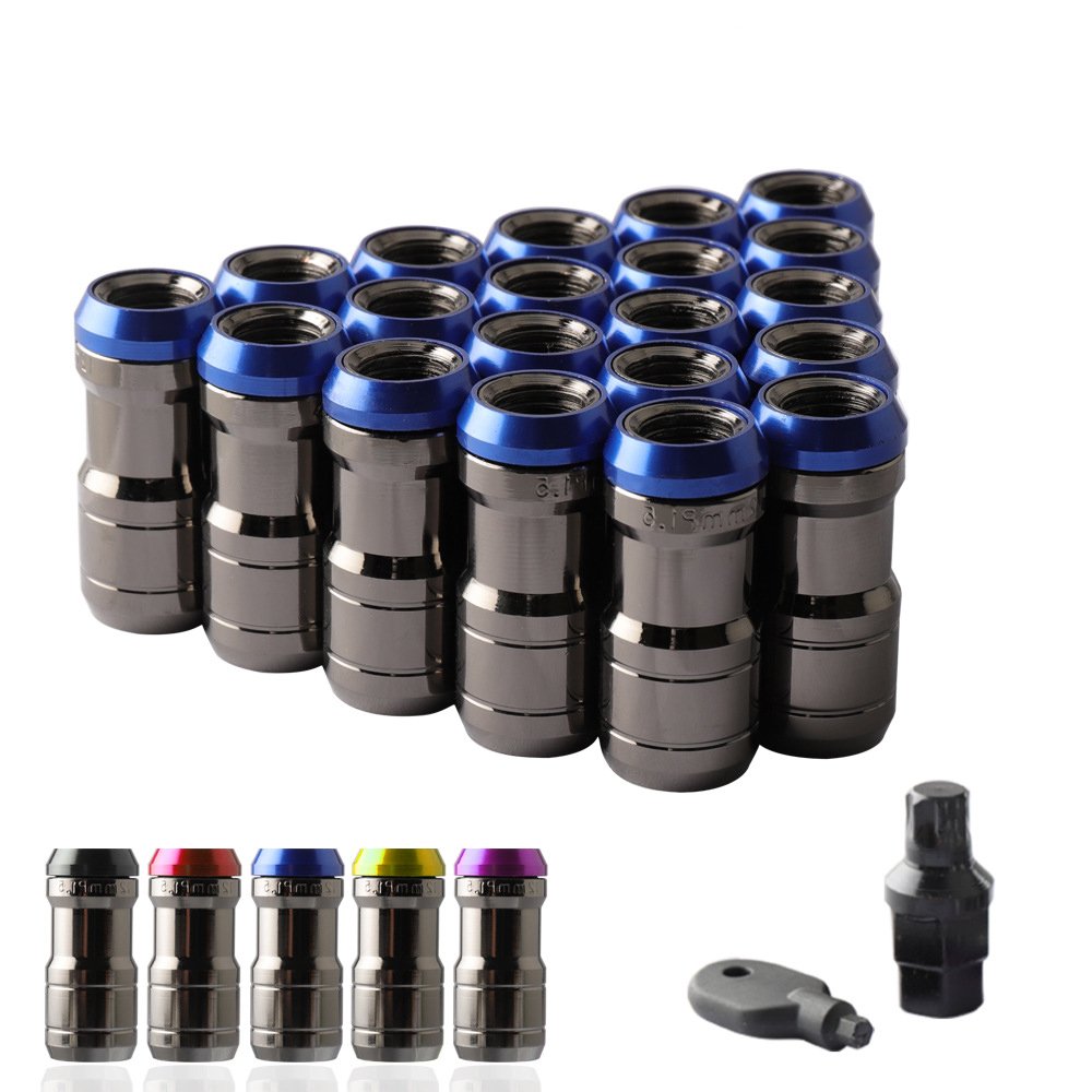 Universal Car Wheel Nut Caps Hexagonal Plastic Lug Nut Covers Car Wheel Hub Screw Auto Bolt for Cars