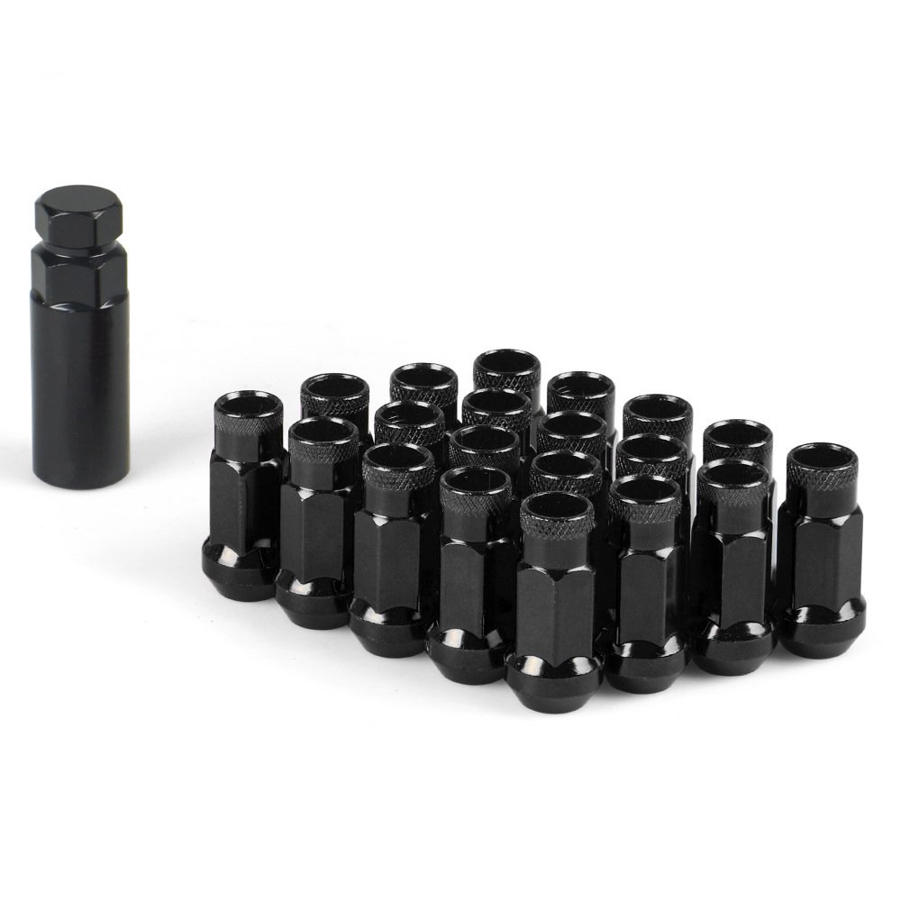 Universal Car Wheel Nut Caps Hexagonal Plastic Lug Nut Covers Car Wheel Hub Screw Auto Bolt for Cars