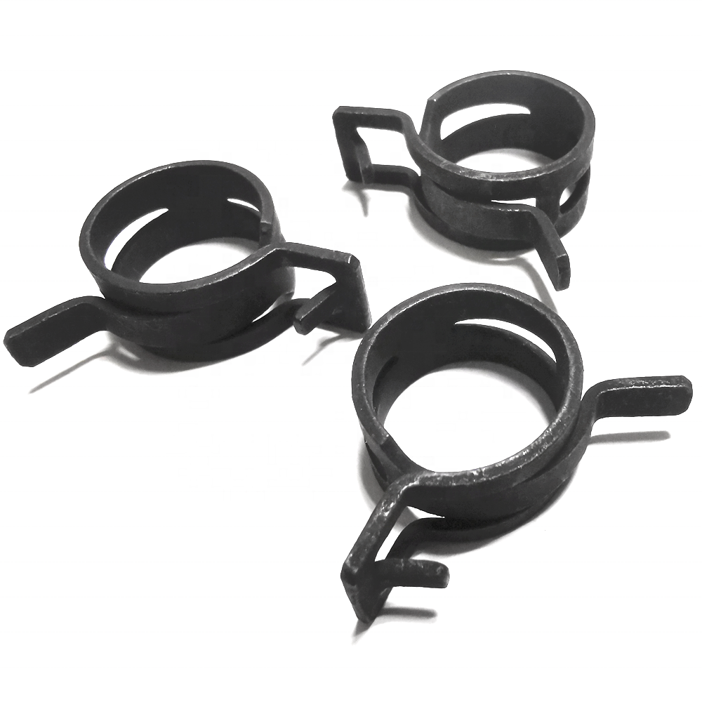 High Quality Black Car Japanese Pipe Clamp Auto Clip with Zinc Finish Steel Spring Camp Hose Clamp