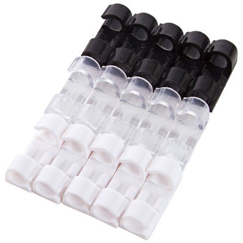 Auto Self-adhesive Wire Organizer Car Fixed Clip Cable Sub Network Cable Organizer Data Cable Fixing Clip