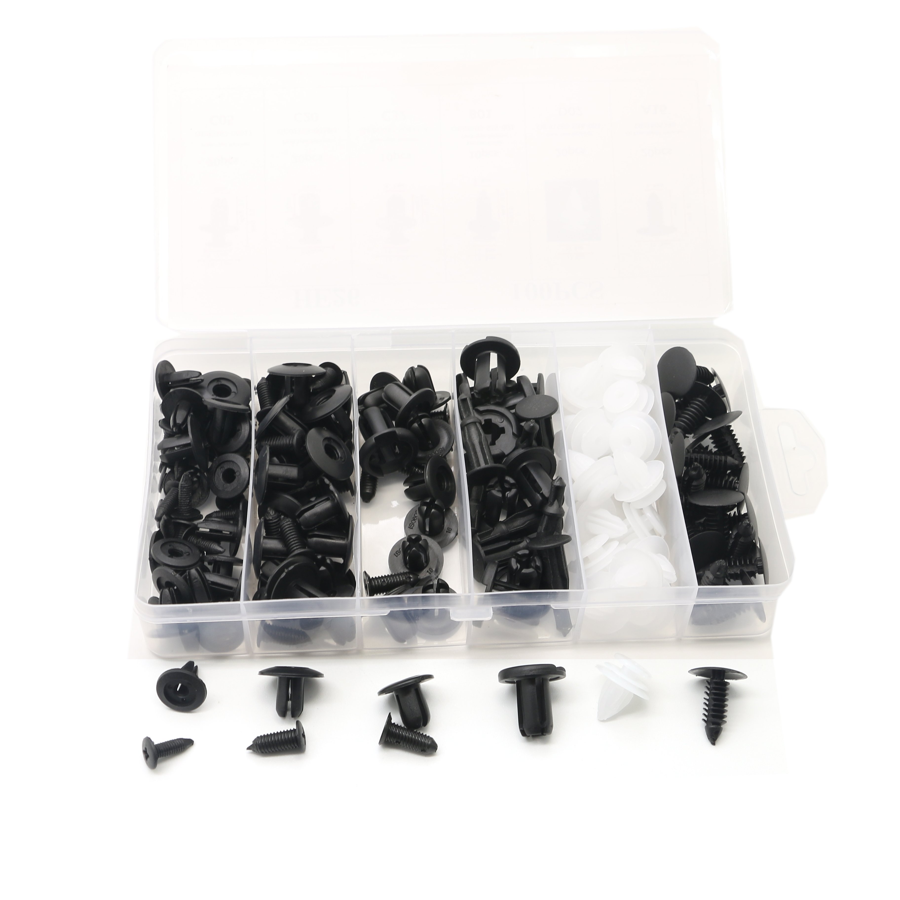 General Motors expansion screw clip bumper fender fender trunk through core clip set box