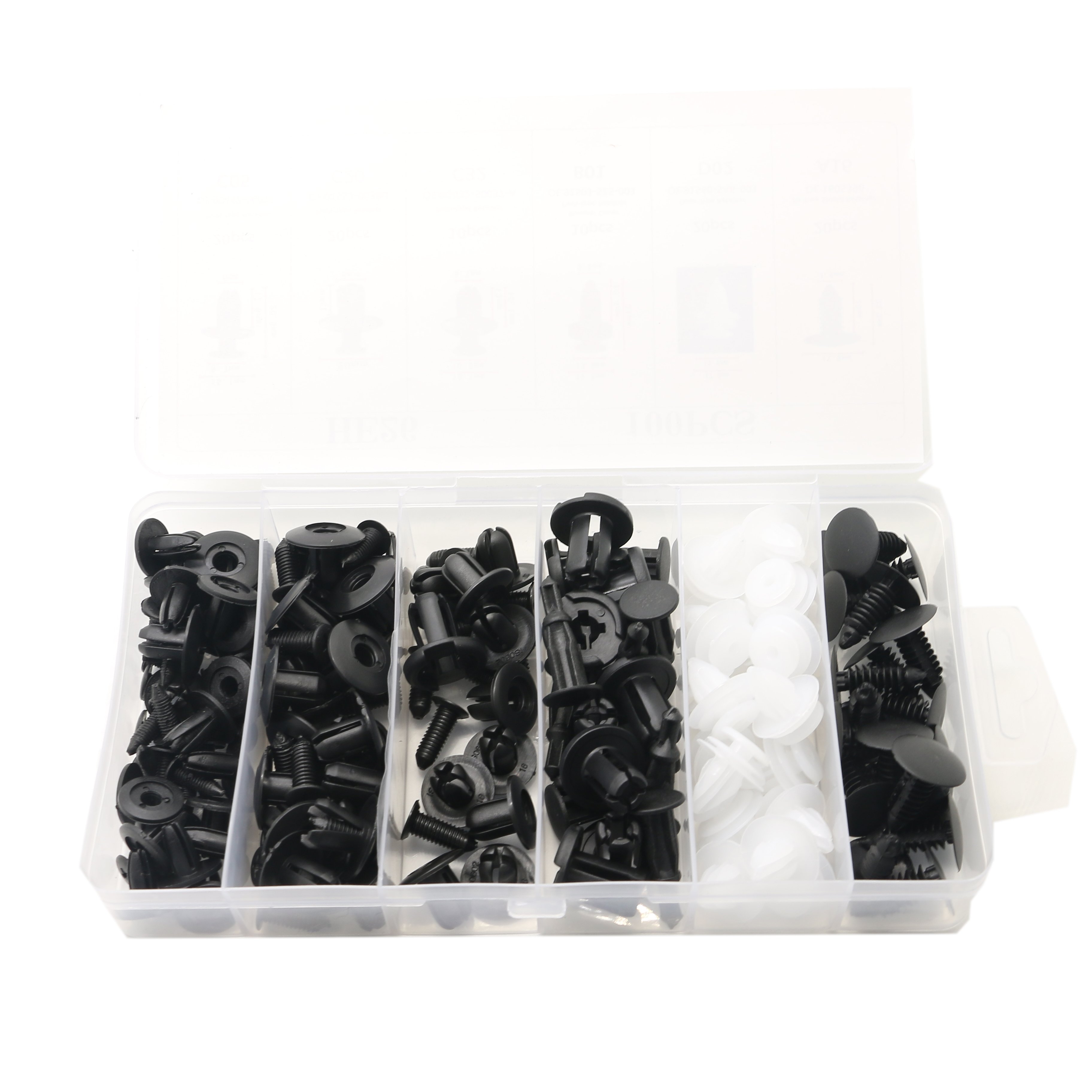 General Motors expansion screw clip bumper fender fender trunk through core clip set box