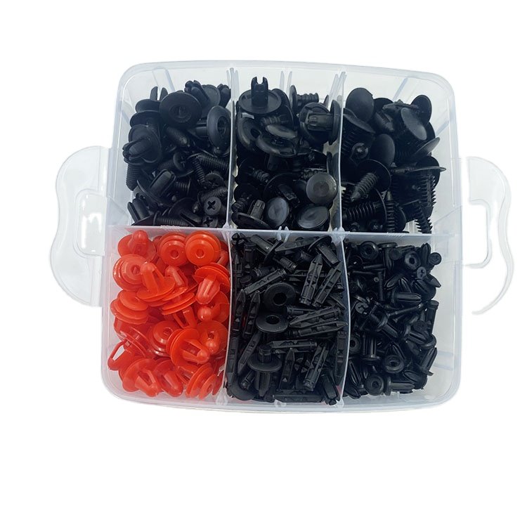680+45 PCS Car Clips Bumper Clips Shield Retainer Clips Plastic Rivets Automotive Push Pins Assortment Tree Fasteners Kit