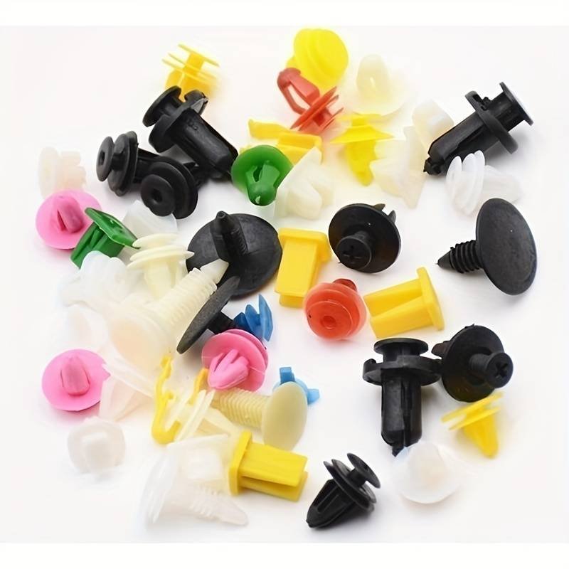 Automotive Staples Auto Plastic Fasteners Kit Fender Clips Car Plastic Rivetsplastic Car Trim Clips