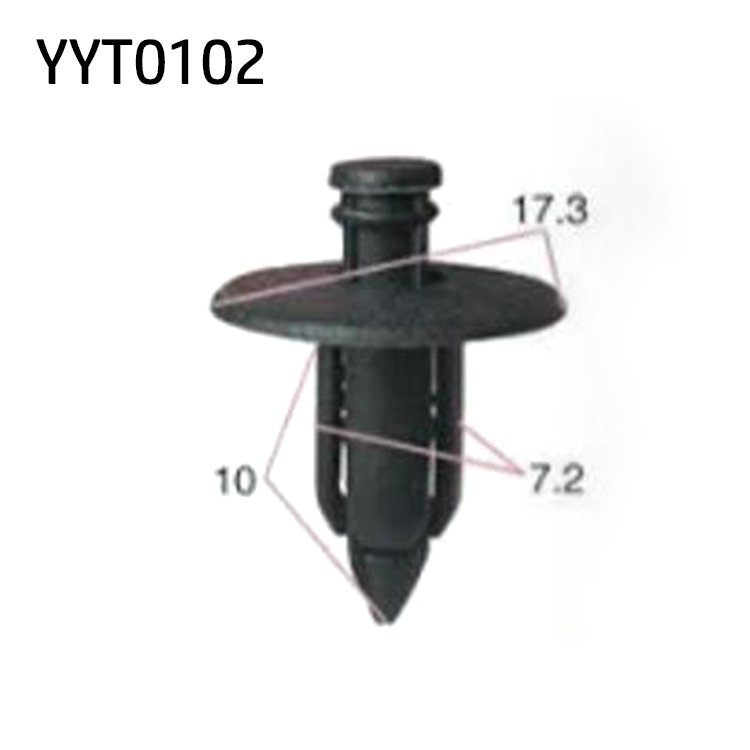 Automotive Clips and Fasteners Wholesale Trim Panel Auto Rivet Clips