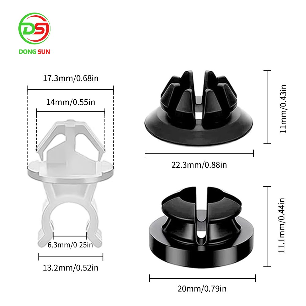 91503-SS0-003 Universal Auto Fastener & Clip Auto Hood Grommet Support Clips Car Engine Hood Stay Clips for Cars Accessories