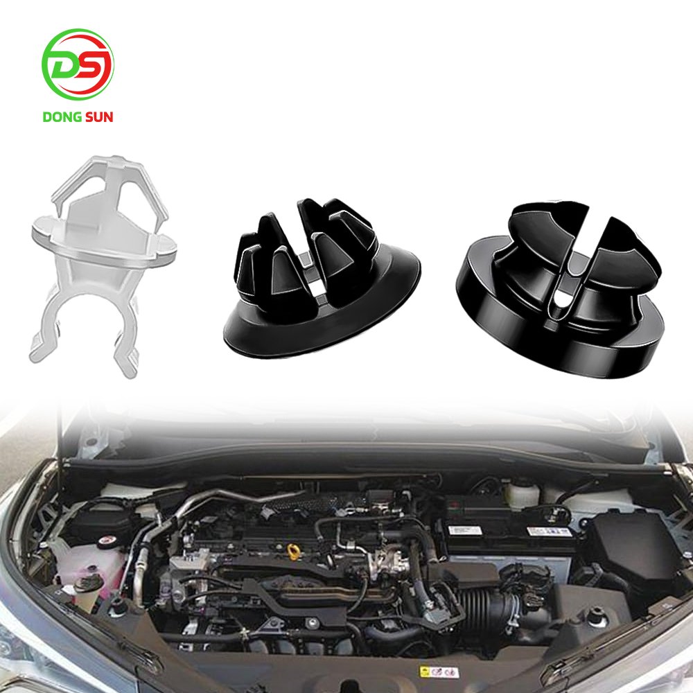 91503-SS0-003 Universal Auto Fastener & Clip Auto Hood Grommet Support Clips Car Engine Hood Stay Clips for Cars Accessories