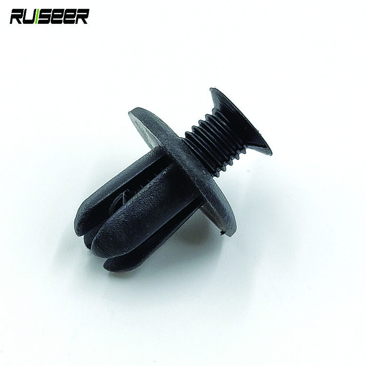6mm universal plastic Auto rivet fastener for door bumper cover Fender bumper retaining clip