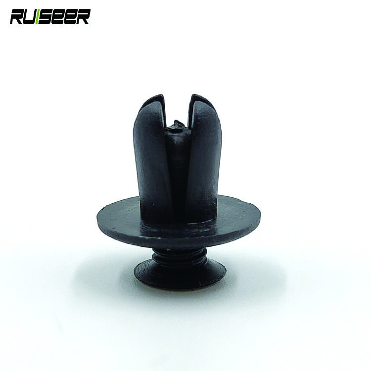 6mm universal plastic Auto rivet fastener for door bumper cover Fender bumper retaining clip