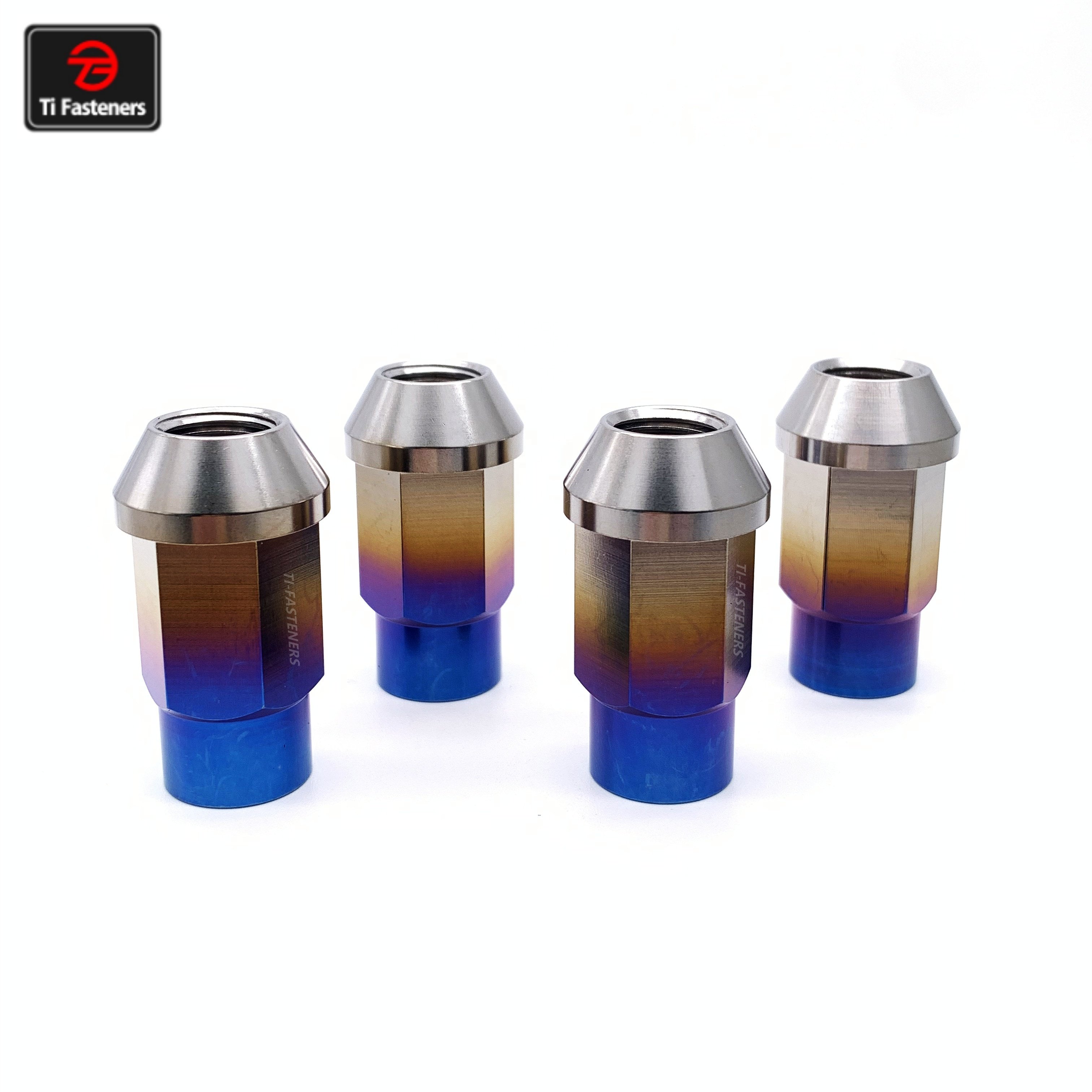 Grade 5 Titanium Lug Nut Open End Lug Nut M12 M14
