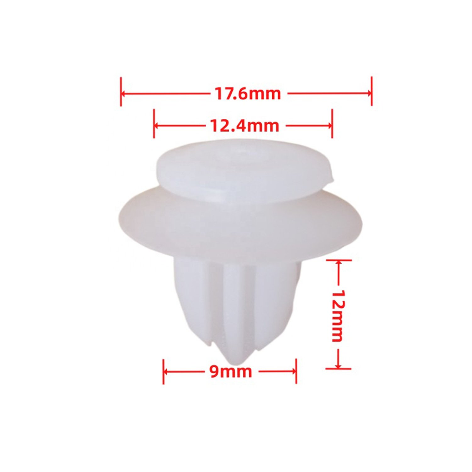 Car bottom edge guard clip body fastener interior panel fixing clip for Honda