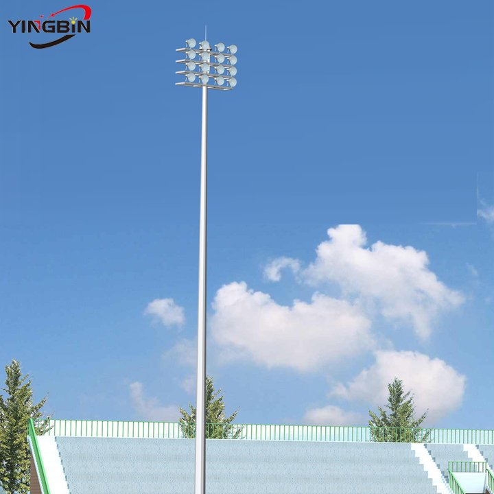 YINGBIN IP65 High Mast Lights 20m 25m 30m 35m 40m Tennis Court Flood Light Stadium Sport Football Field Light