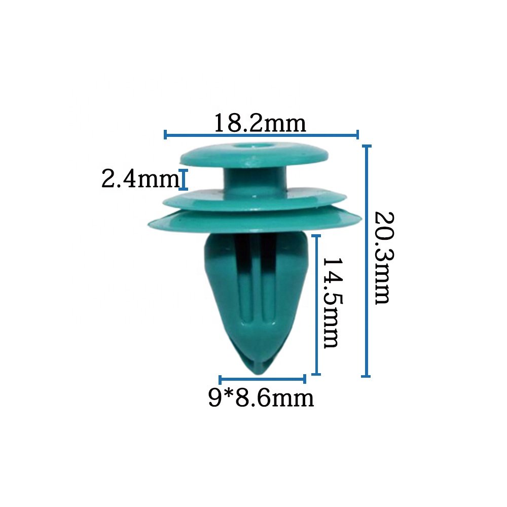 wholesale hot sale pom nylon fasteners clips for car 90467-10161 china supplier high class car door panel expansion clips