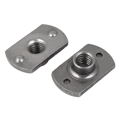 Hot Selling M4 M5 M6 T Nut Stainless Steel Ss304 316 Four Claw Threaded Insert Weld T Nut