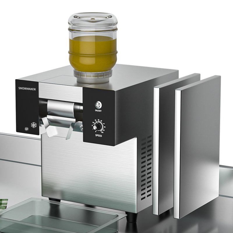 170kg/24H Automatic snowflake flake cream crusher maker make shaved ice machine use water milk coffee juice,ect, any liquid