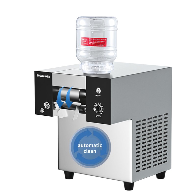 170kg/24H Automatic snowflake flake cream crusher maker make shaved ice machine use water milk coffee juice,ect, any liquid