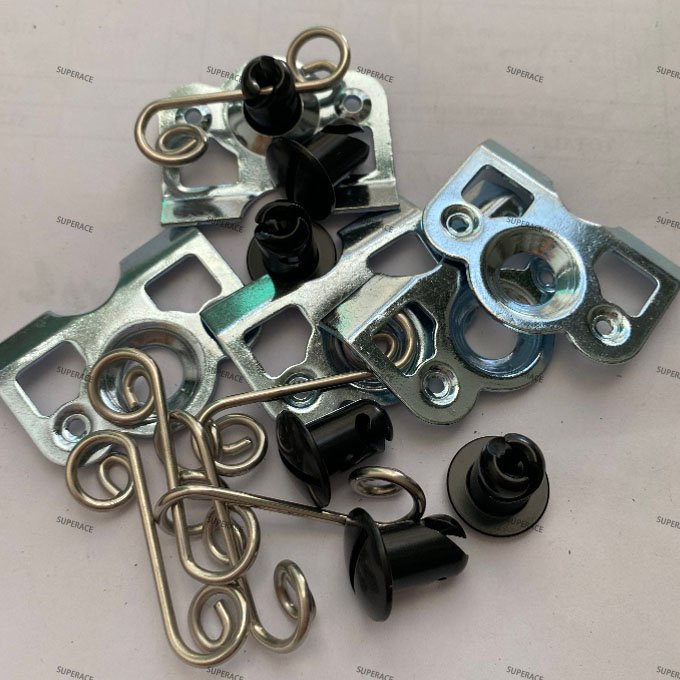 Quarter Turn Dzus With Spring ,Back Plate Kit Sprint Car Parts