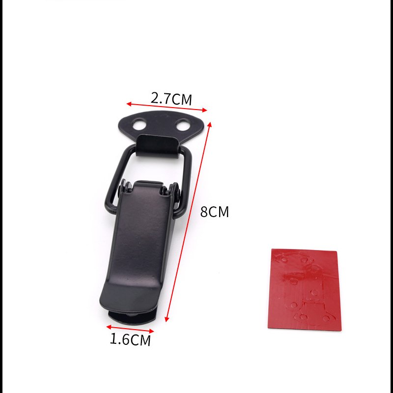 PUERXIN 2PCS JDM Universal Auto Car Bumper Clips Fastener Hook Lock Clip Kit Racing Quick Release Bumper Fasteners Clips Buckle