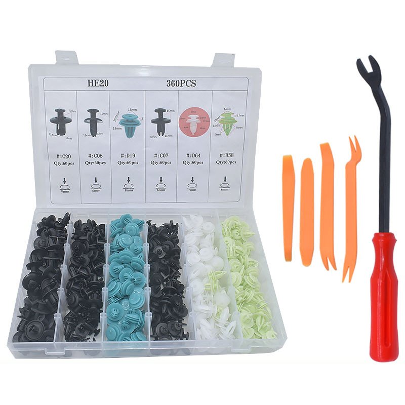 701867299 Plastic Bumper Clips and fasteners customized shape Wide range for automotive