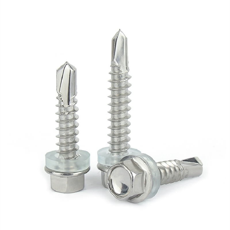 Metal Steel Roofing Screw Washers Hex Head Self Drilling Tapping Screw for sandwich panels
