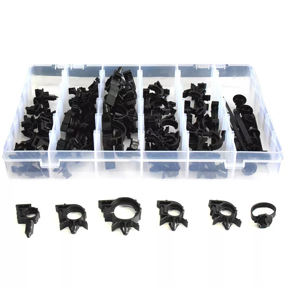 126P Car Wire Harness Routing Clip Retainer Clips for Hon Da Maz Da Fo Rd Che Vrolet
